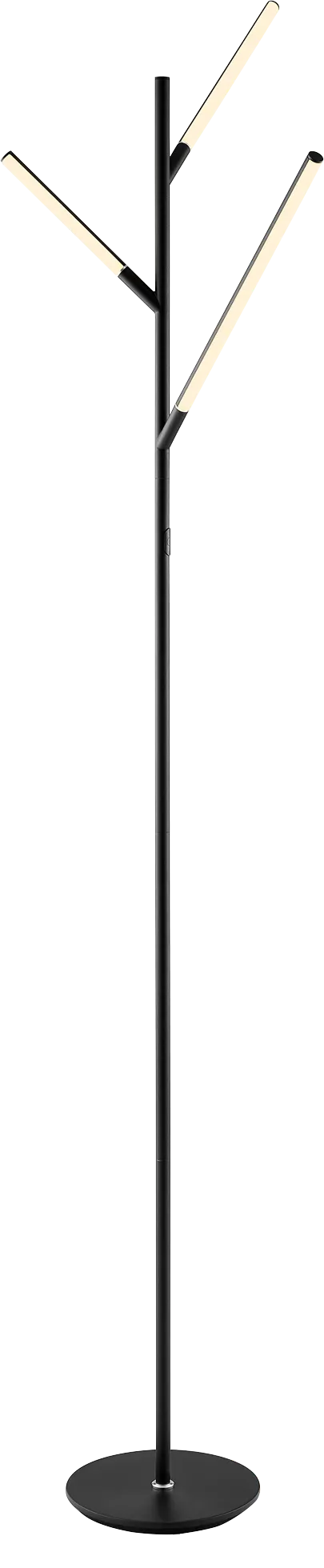 Godford Court Black Floor Lamp - Image 1