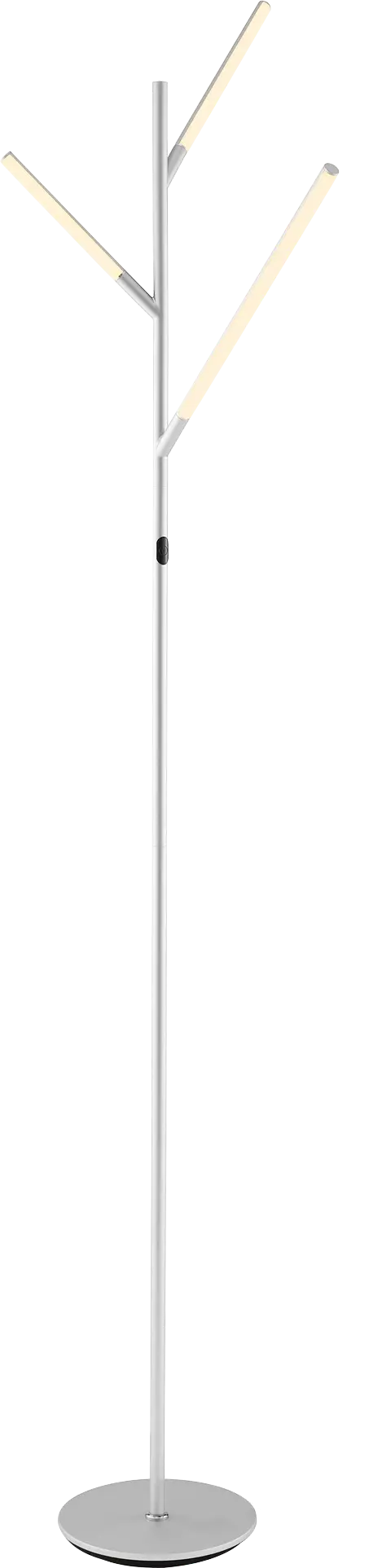 Godford Court Silver Floor Lamp