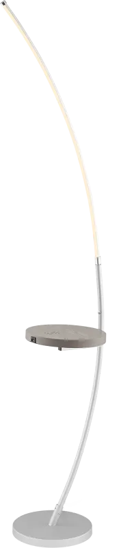 Marona Silver Floor Lamp