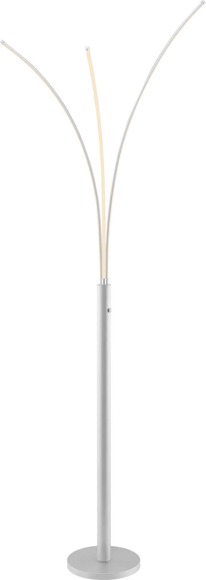 Figpoint Silver Floor Lamp - Image 1