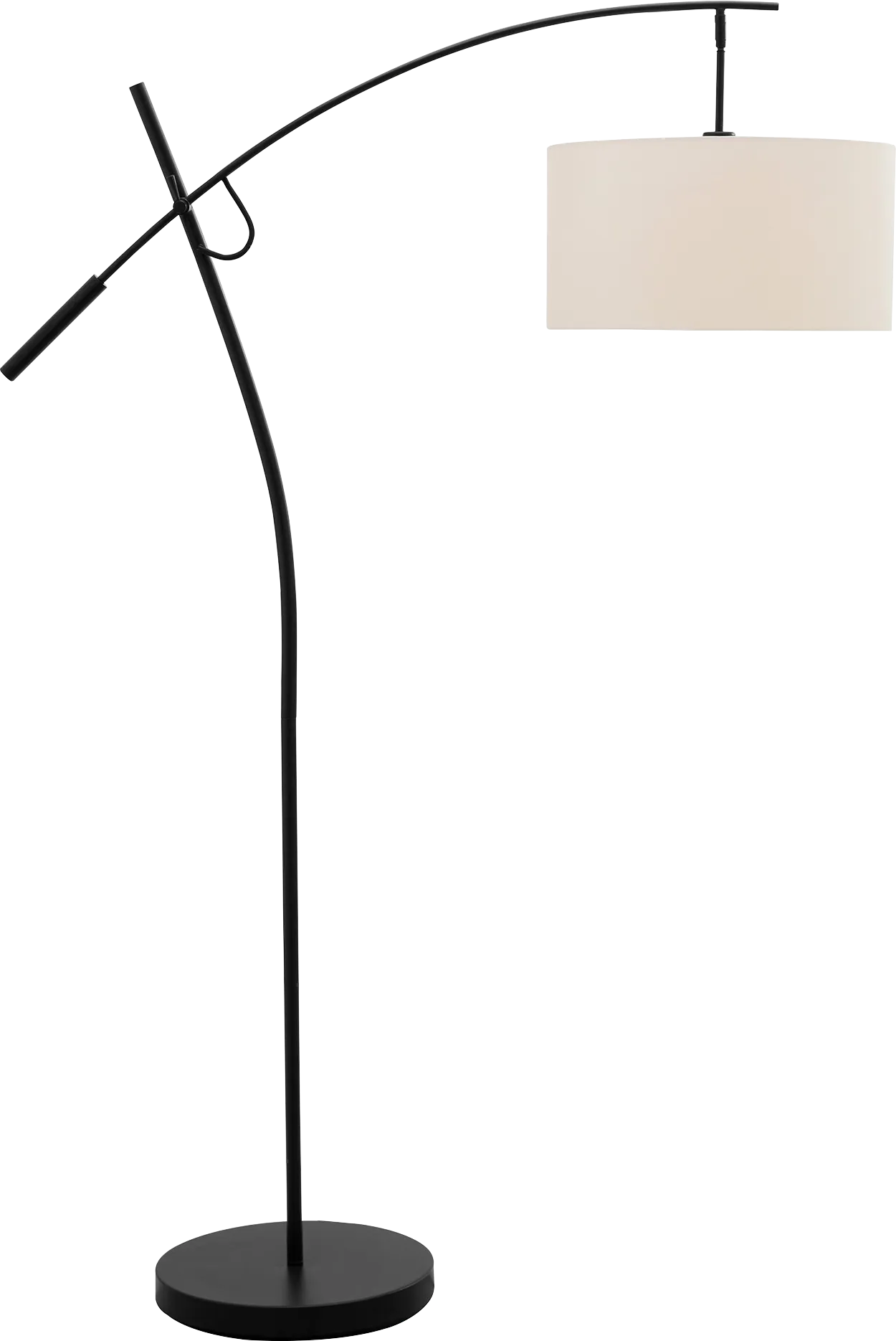 Curtner Court Black Floor Lamp - Image 1
