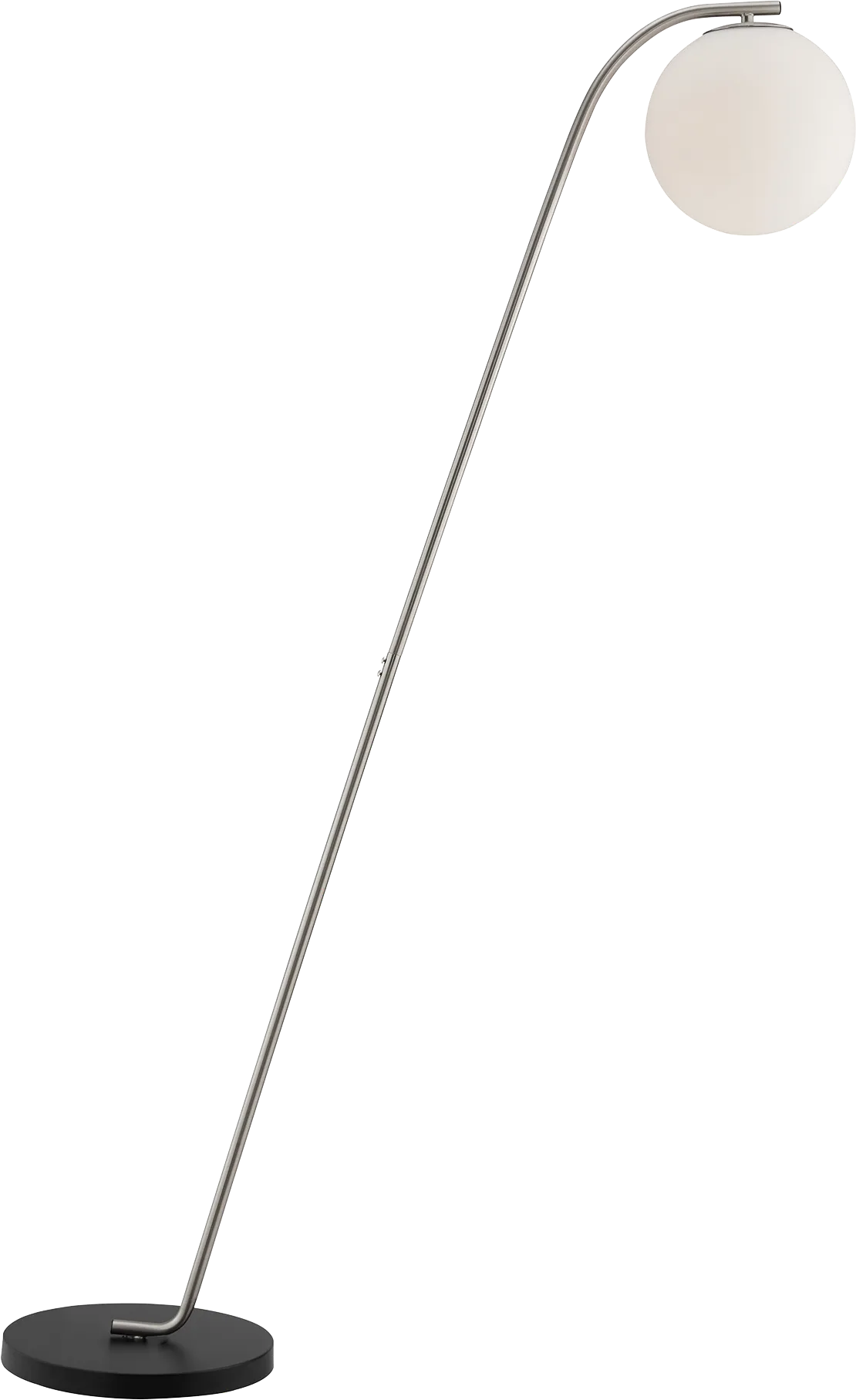 Fiore Point Silver Floor Lamp