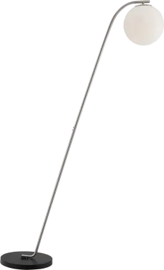 Fiore Point Silver Floor Lamp