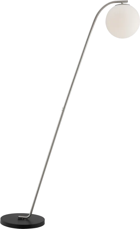Fiore Point Silver Floor Lamp