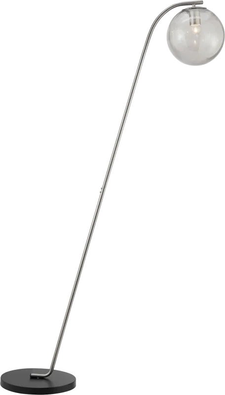 Fiore Point Nickel Floor Lamp