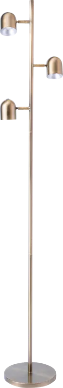 Cunningham Court Brass Floor Lamp