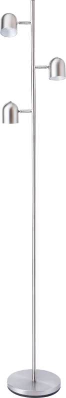 Cunningham Court Nickel Floor Lamp