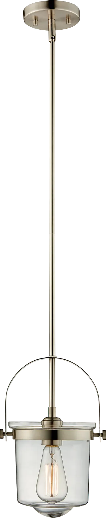 Angels Peak Court Nickel Pendant - Image 1