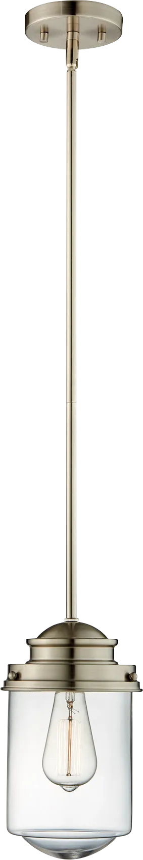 Parkmoor Lane Nickel Pendant