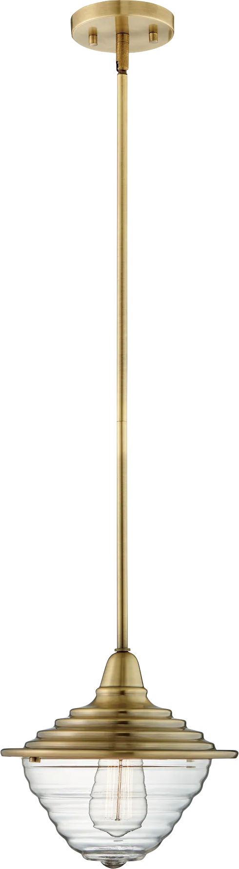 Auzerais Brass Pendant - Image 1