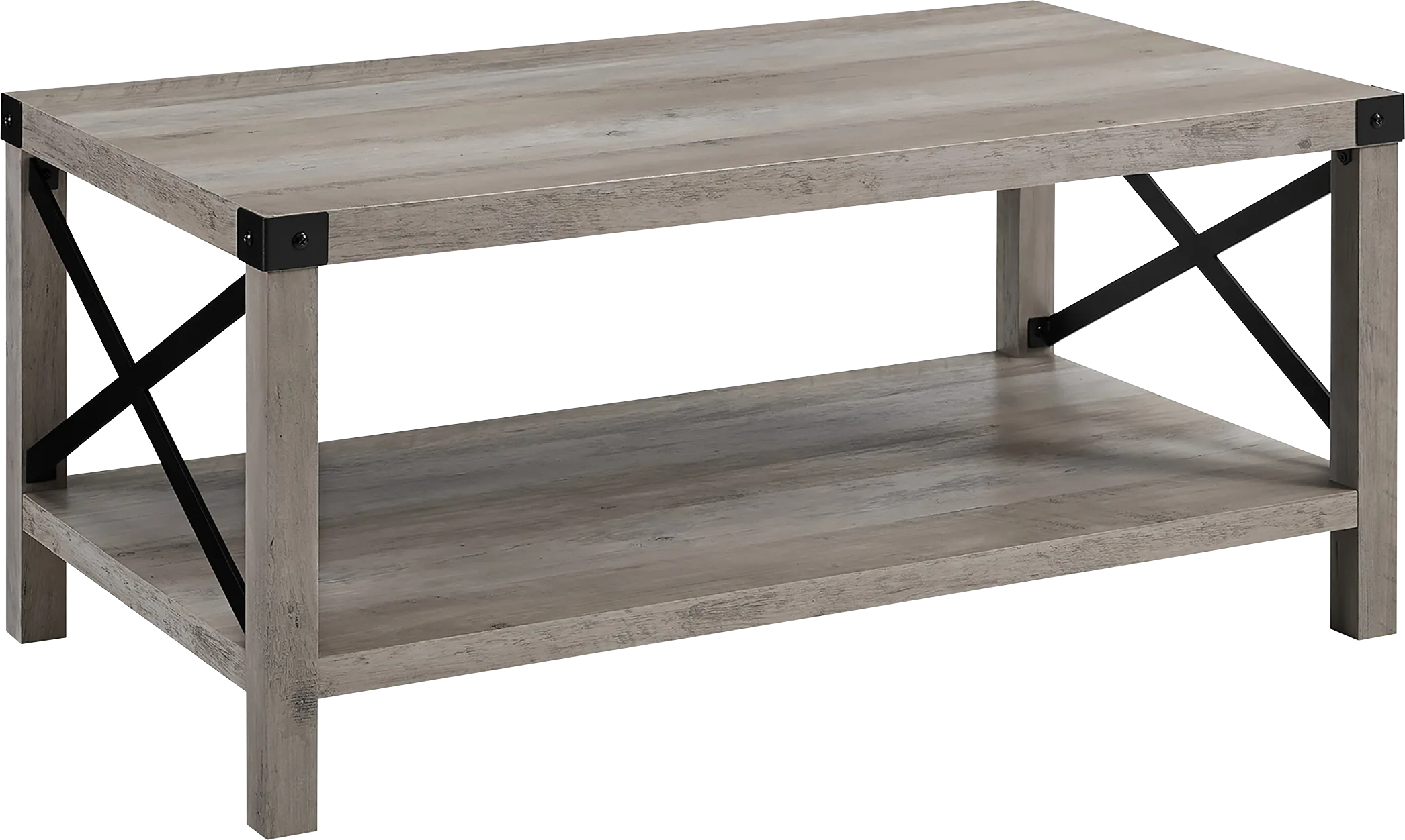 Shamblin Gray Cocktail Table - Thumbnail - Image 1