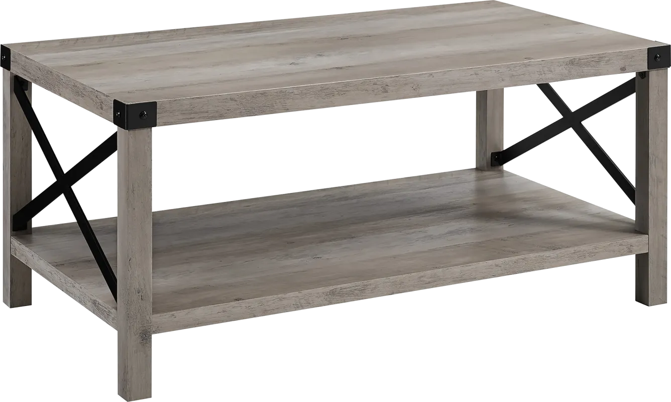 Shamblin Gray Cocktail Table
