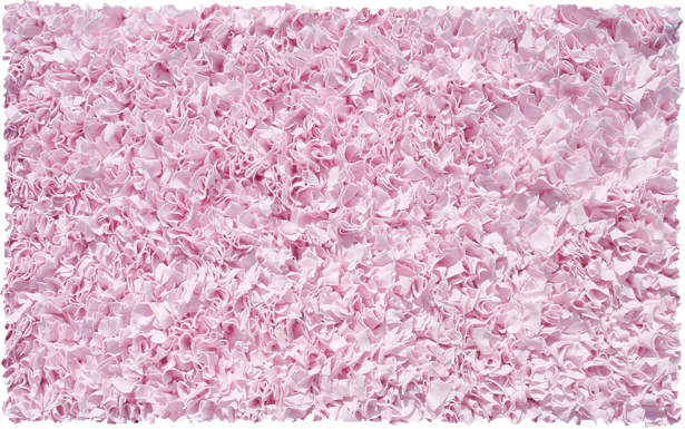 Kids Fuzzy Clouds Pink 5' x 8' Rug