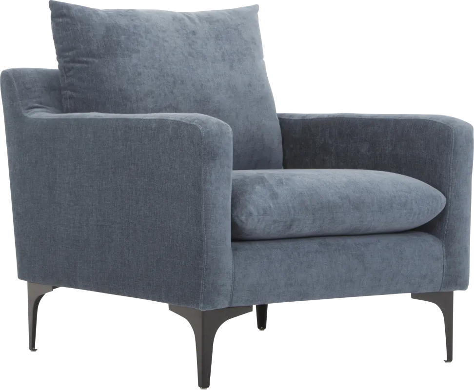 Glenroy Blue Accent Chair