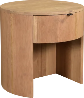 Bluffside Beige End Table