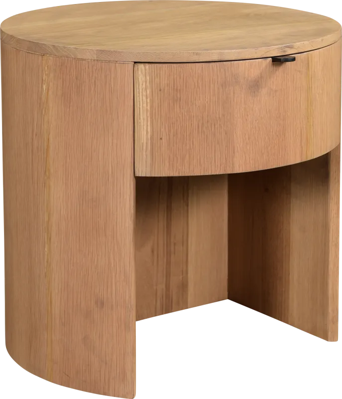 Bluffside Beige End Table