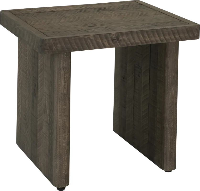 Kedvale Dark Brown End Table