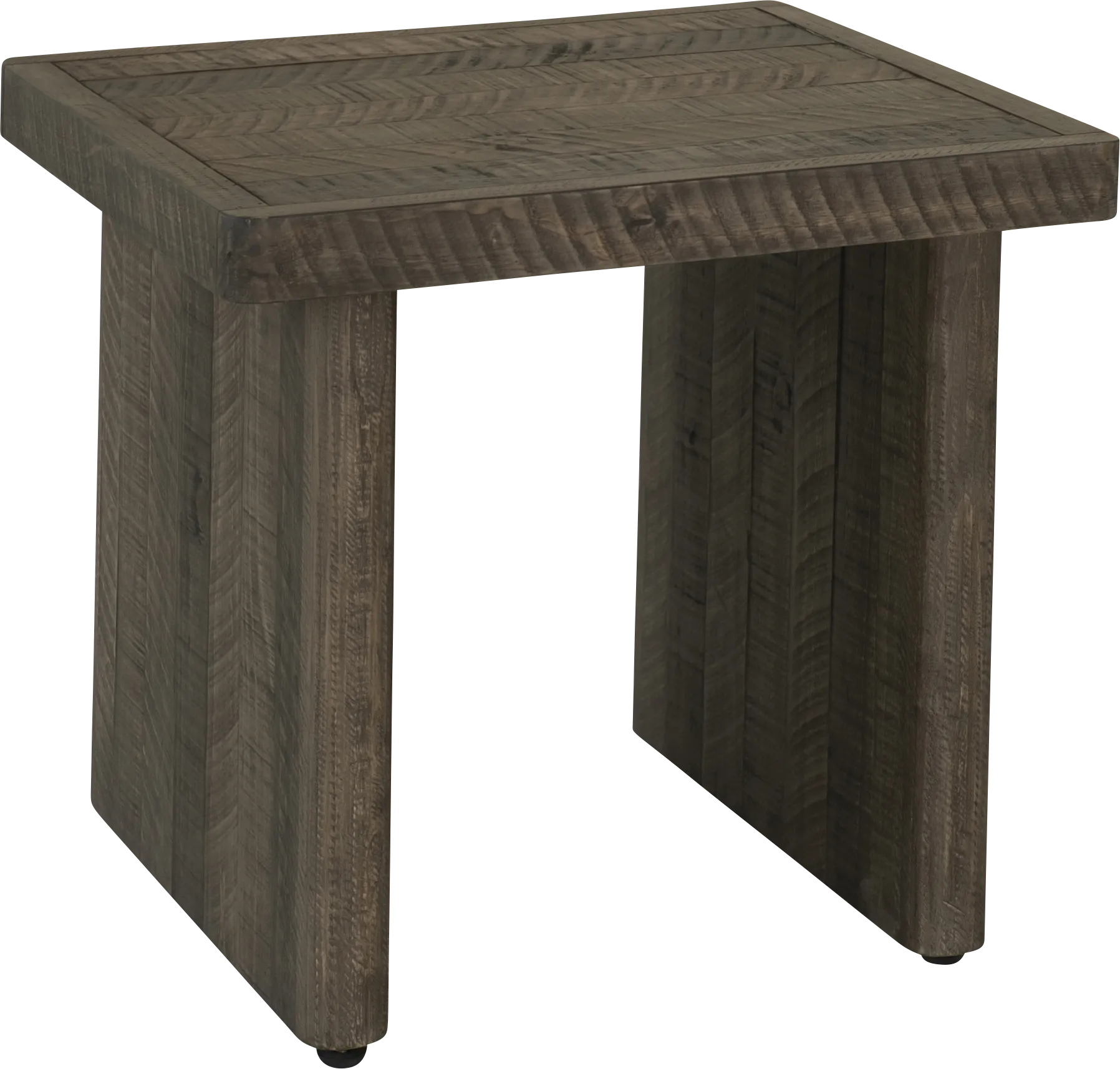 Kedvale Dark Brown End Table - Image 1