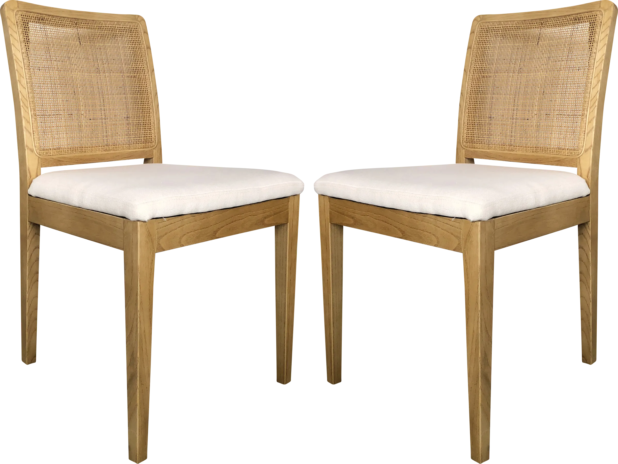 Manatel Natural Dining Chair, Set of 2 - Thumbnail - Image 1
