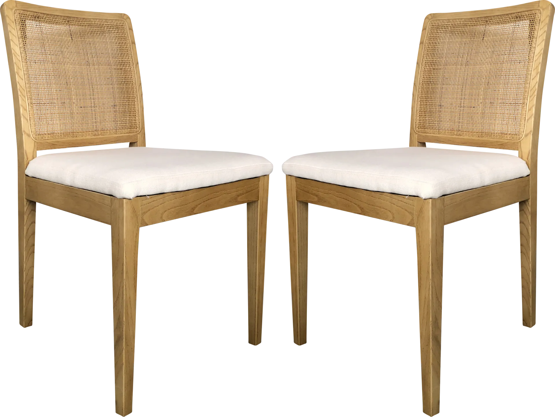 Manatel Natural Dining Chair, Set of 2 - Image 1