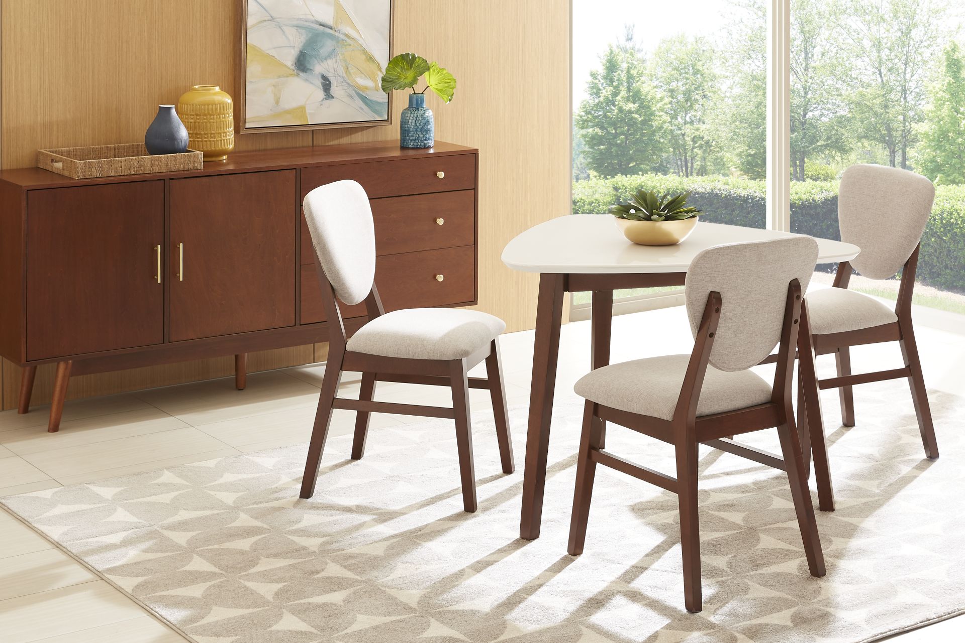 Melodina Gray Side Chair - Image 2