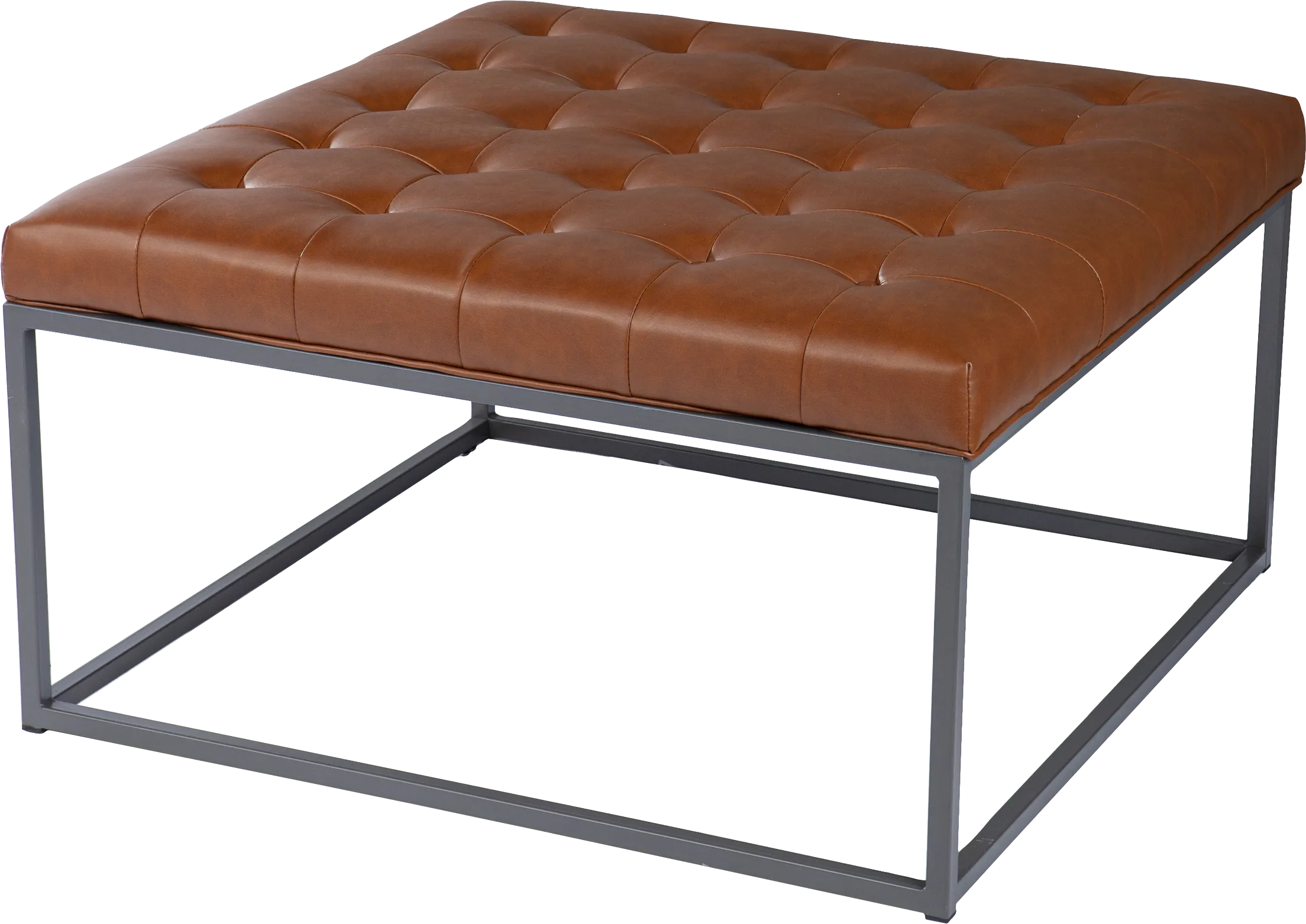 Albania Brown Cocktail Ottoman - Thumbnail - Image 1