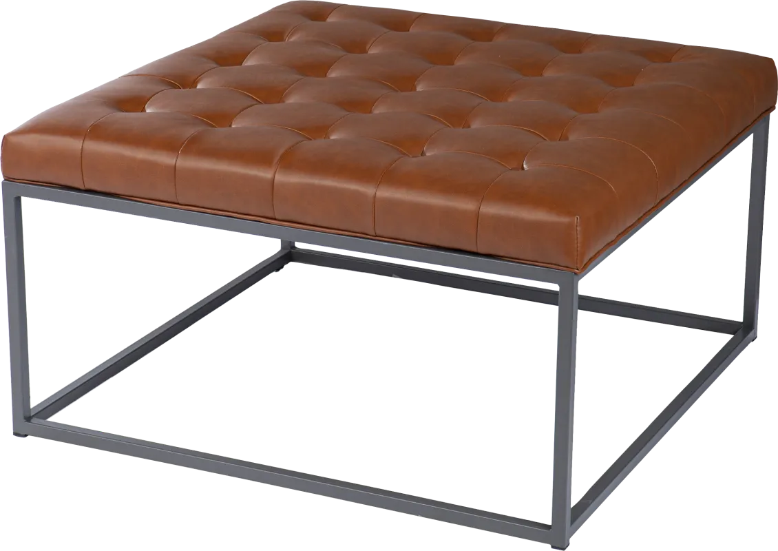Albania Brown Cocktail Ottoman