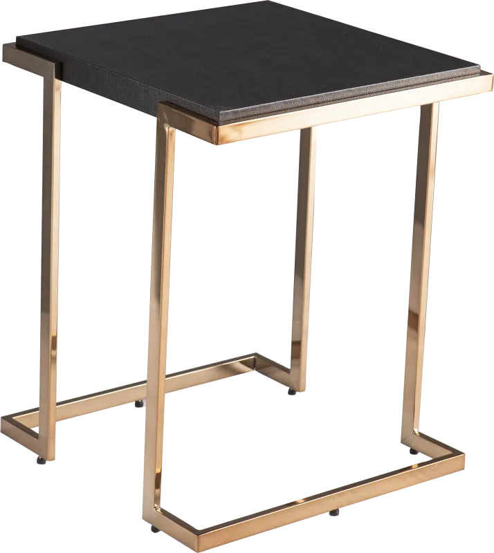 Marybank Black Side Table