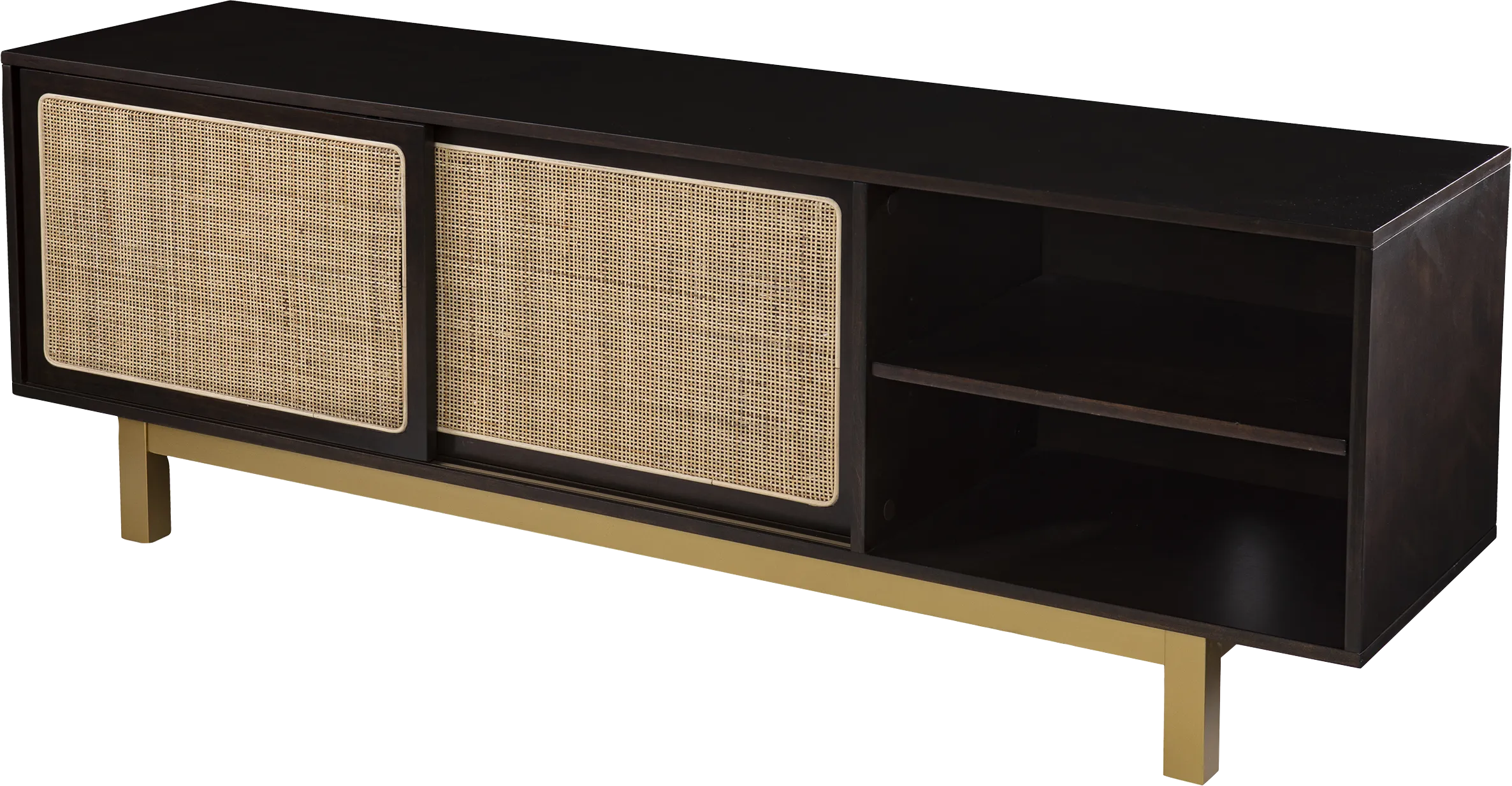 Crosstimbers Brown 63 in. Console - Thumbnail - Image 1