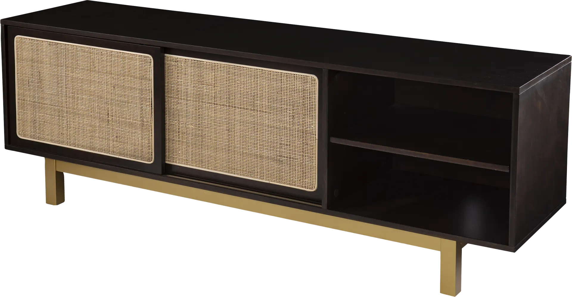 Crosstimbers Brown 63 in. Console