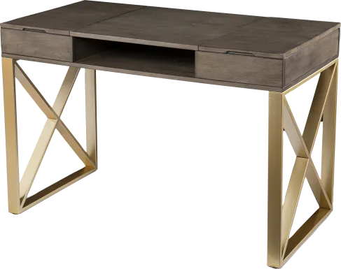 Goldbridge Gray Desk