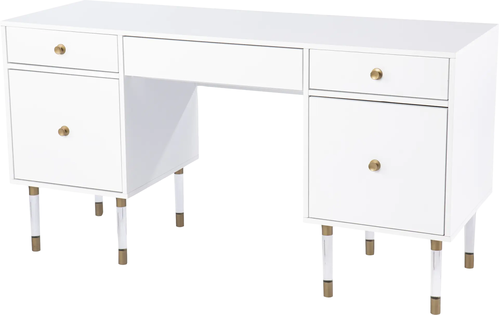 Harrisglen White Desk