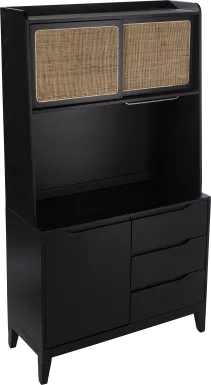 Interparke Black China Cabinet