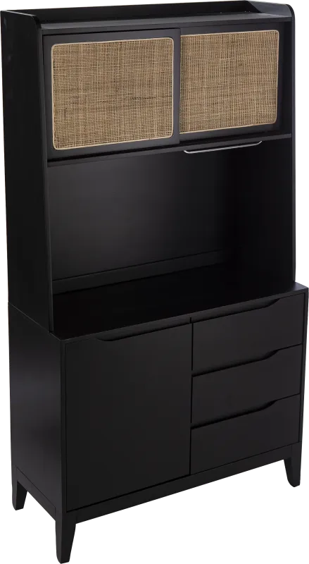 Interparke Black China Cabinet