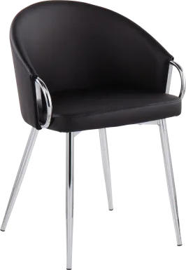 Cherlyn Black Side Chair