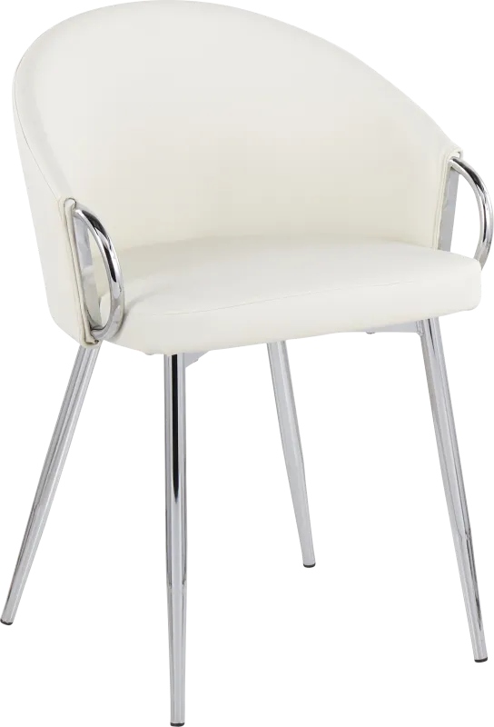 Cherlyn White Side Chair