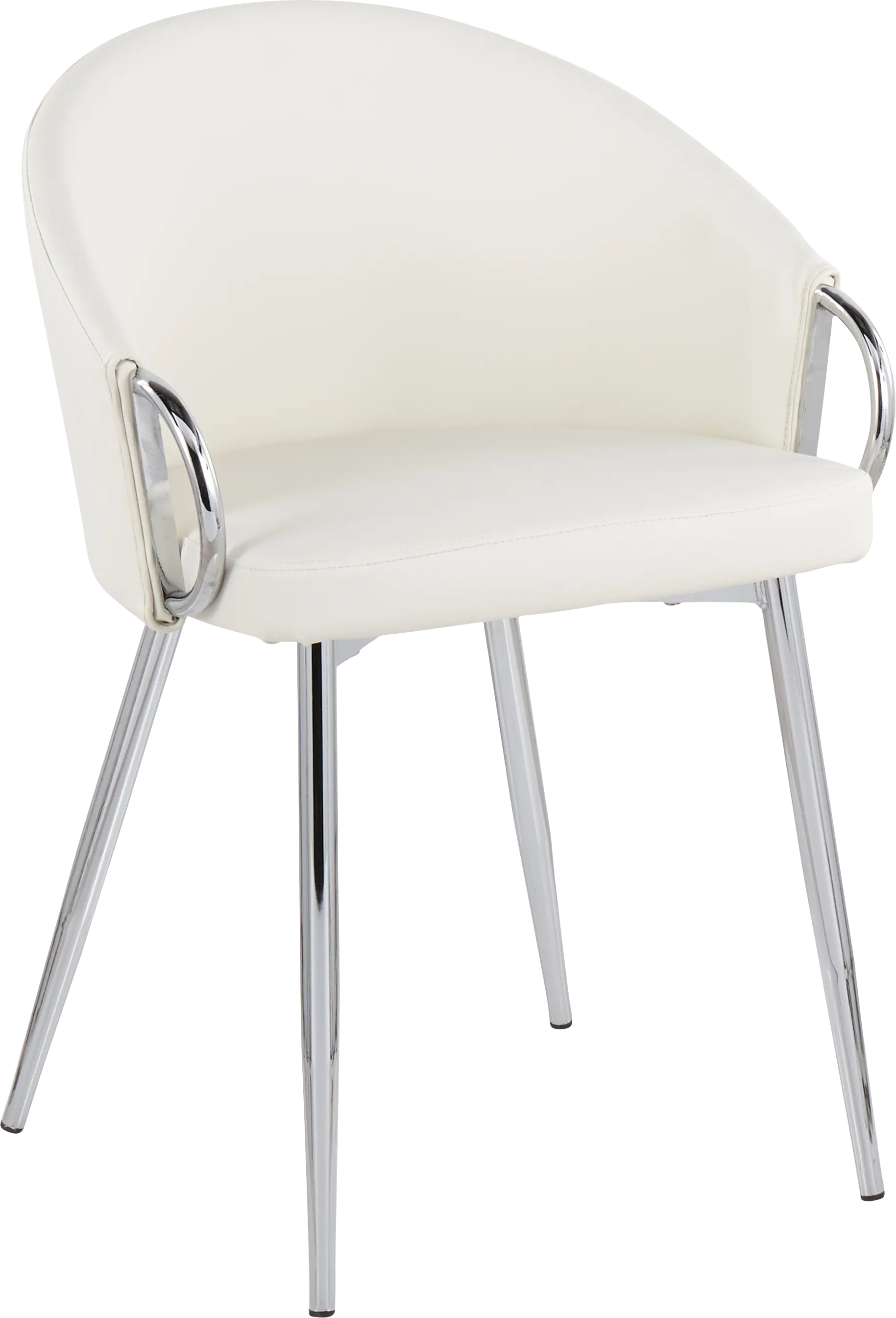 Cherlyn White Side Chair