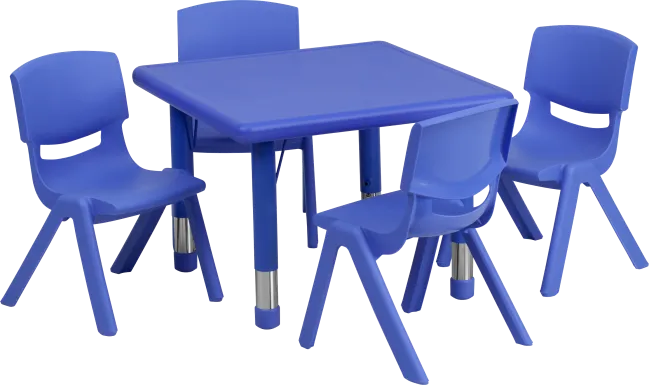 Kids Crayo Blue Toddler Table Set