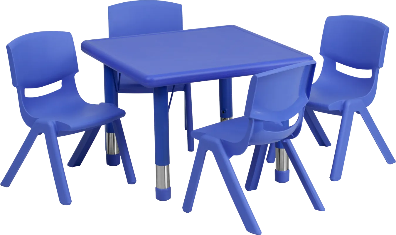 Kids Crayo Blue Toddler Table Set