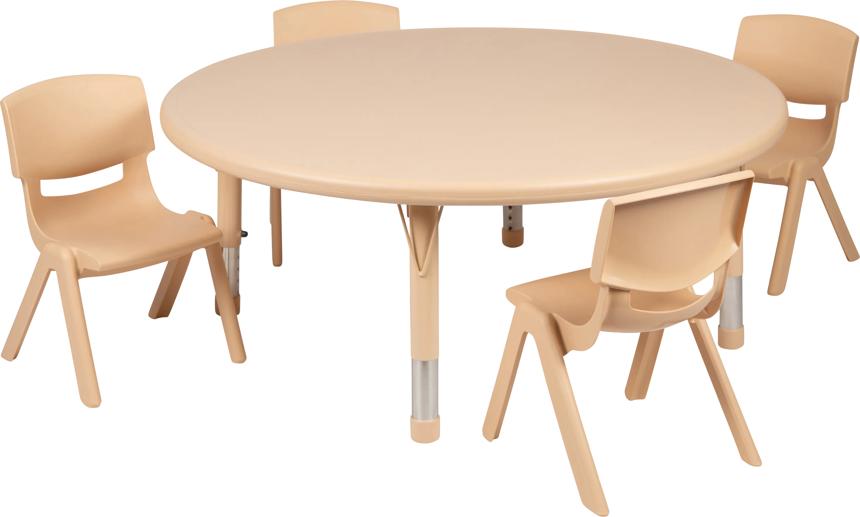 Kids Lugi Natural Toddler Table Set