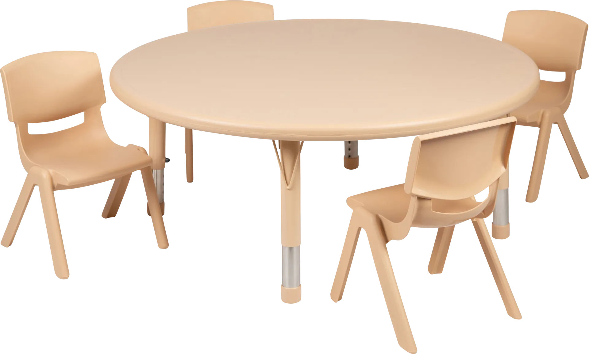 Kids Lugi Natural Toddler Table Set - Image 1