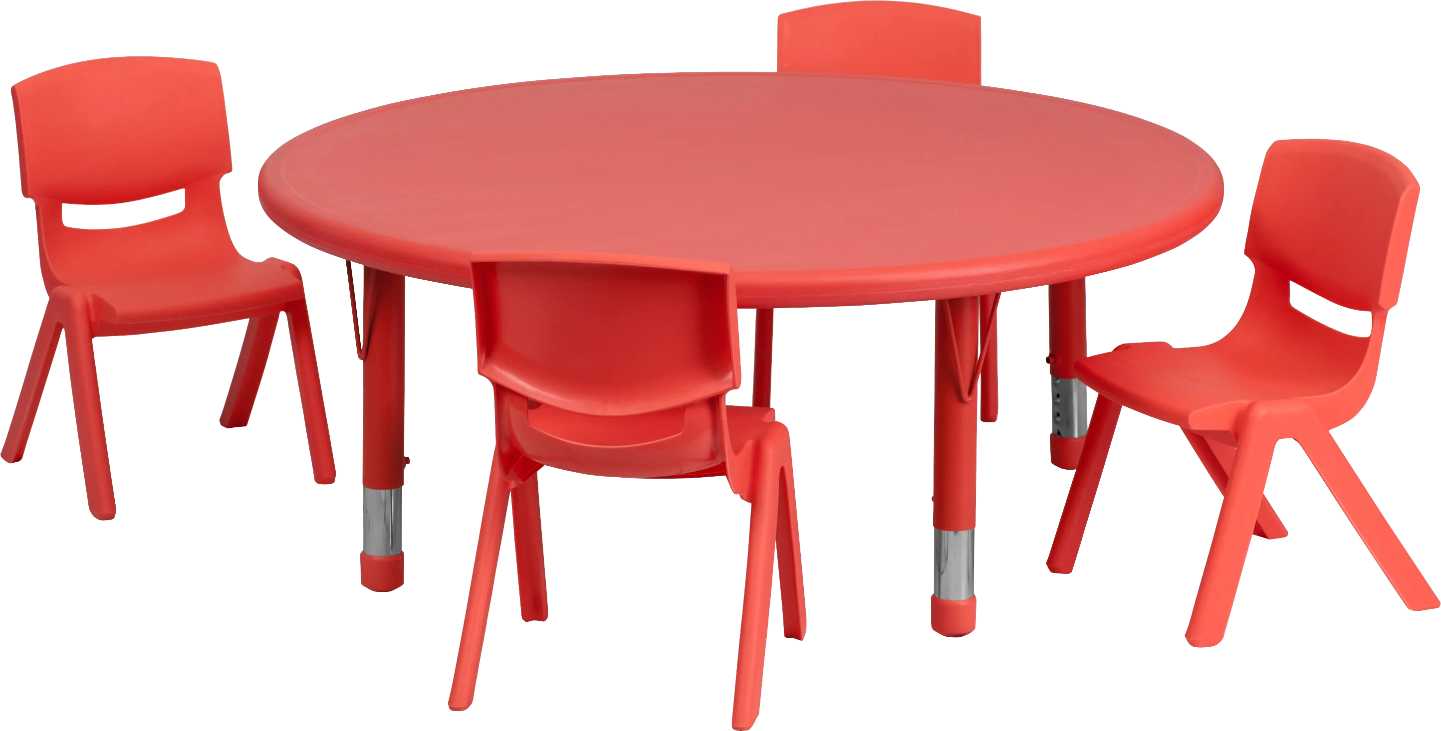 Kids Lugi Red Toddler Table Set - Thumbnail - Image 1
