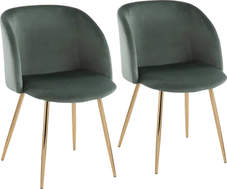 Fulham Sage Side Chair, Set of 2