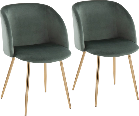 Fulham Sage Side Chair, Set of 2
