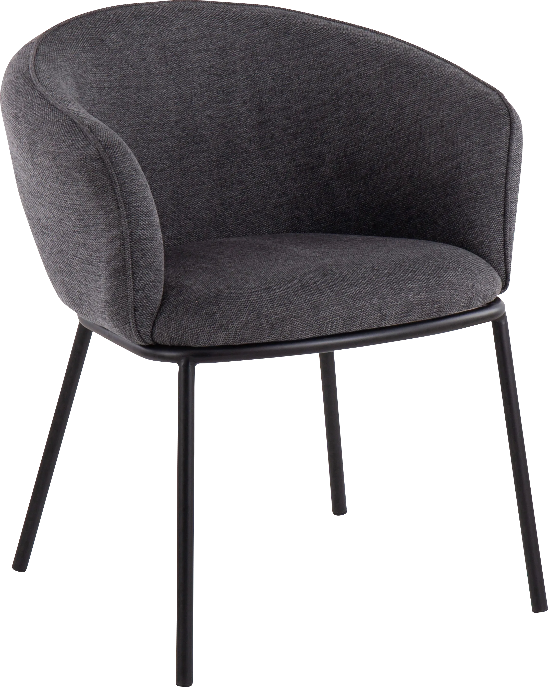 Vinevale Charcoal Side Chair