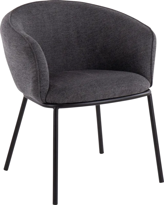 Vinevale Charcoal Side Chair