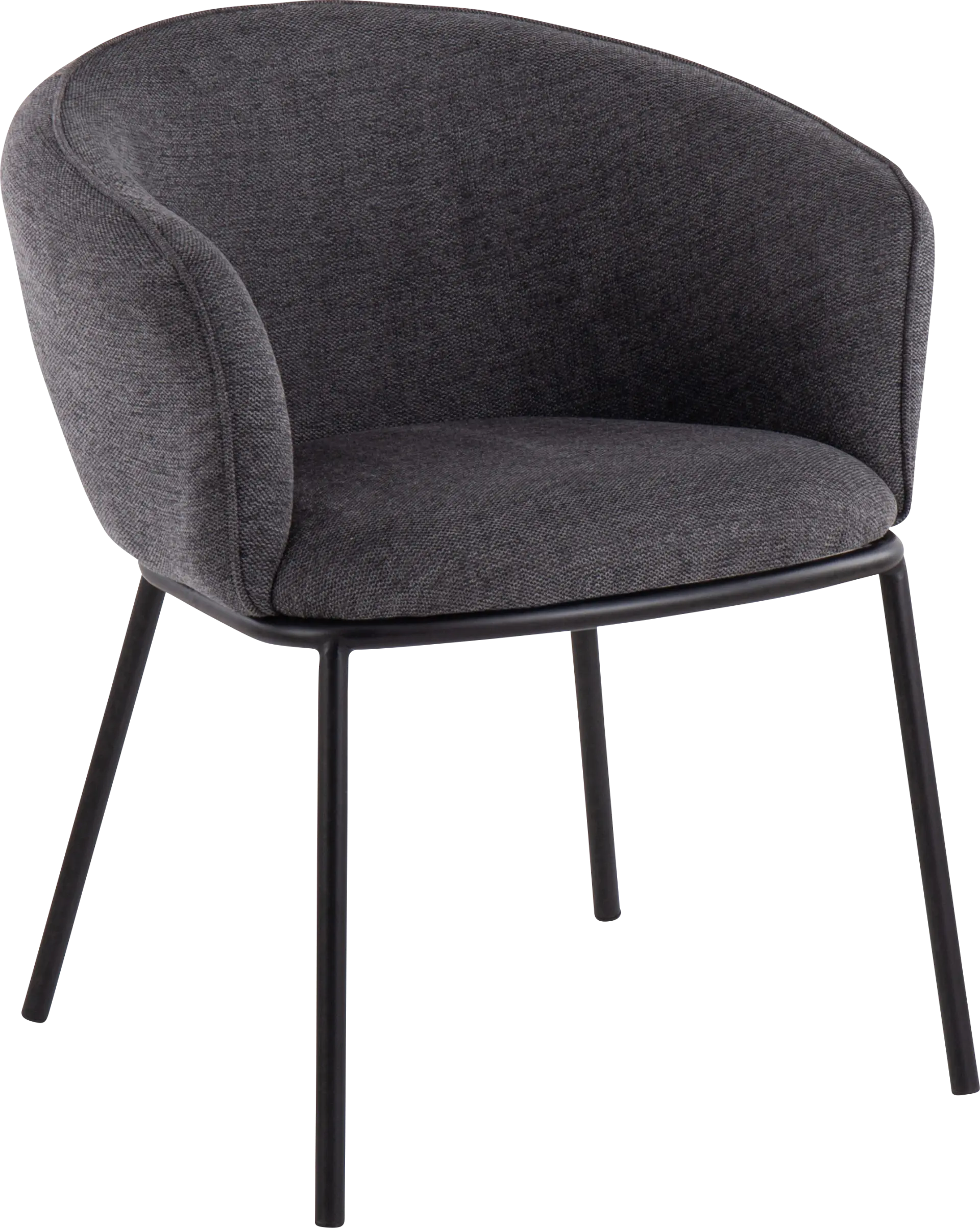Vinevale Charcoal Side Chair