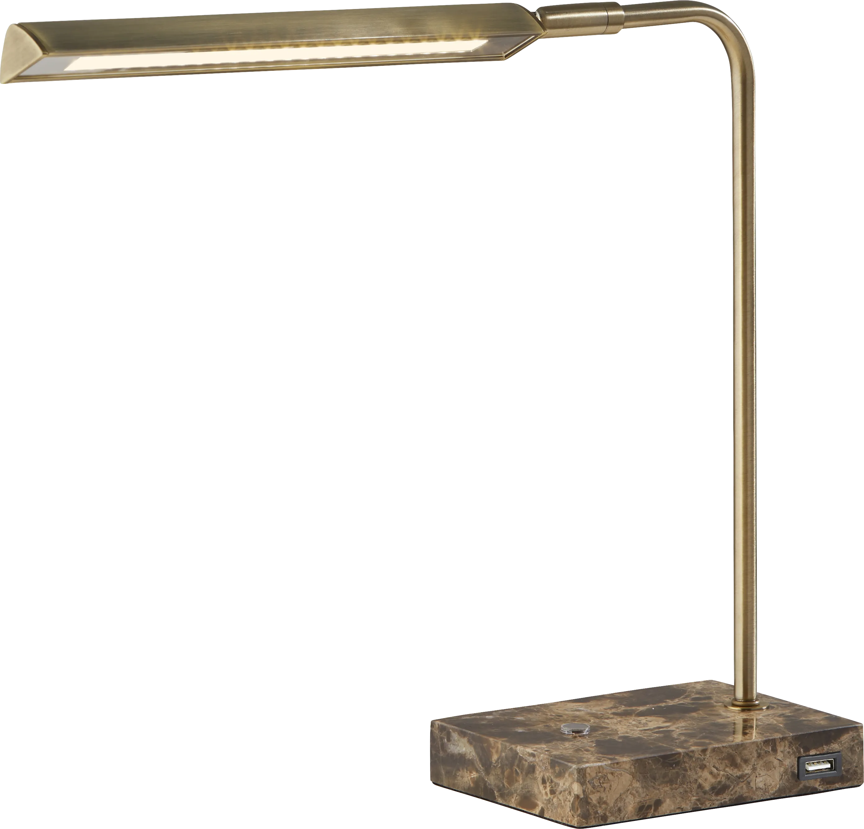 Dudley Avenue Brass Lamp - Thumbnail - Image 1