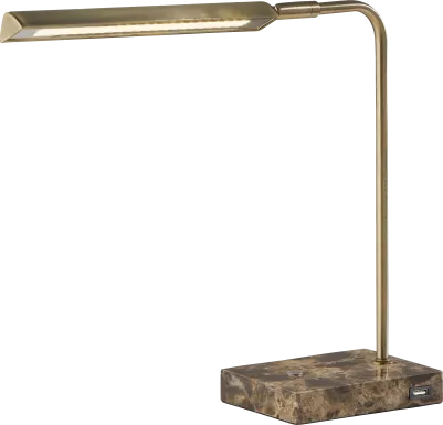 Dudley Avenue Brass Lamp