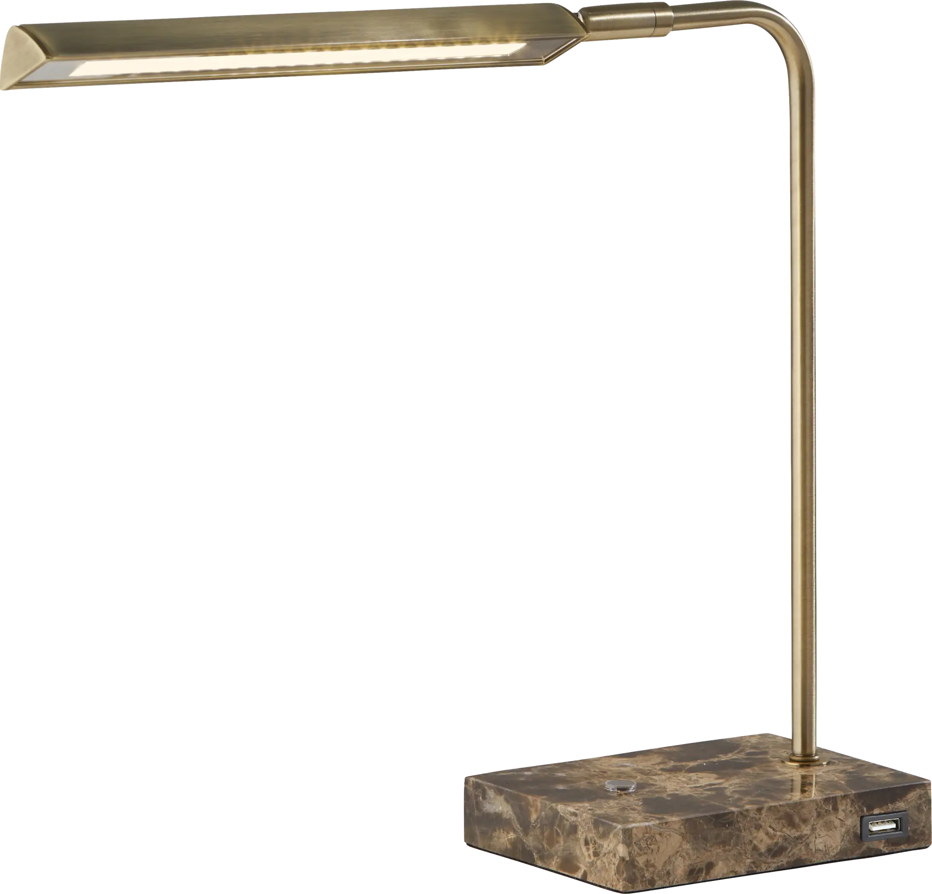 Dudley Avenue Brass Lamp